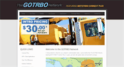 Desktop Screenshot of gotrbo.com