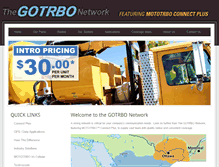 Tablet Screenshot of gotrbo.com